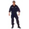 The Costume Center Blue and White Swat Police Men Adult Halloween Costume - One Size